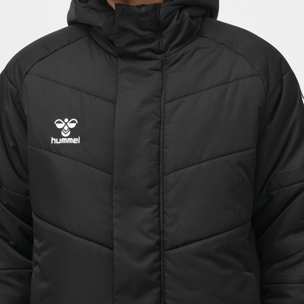  Training Winter Jacket 新品同様 ヒュンメル メンズ ベンチコート パデッドロングコート HAW8115AP