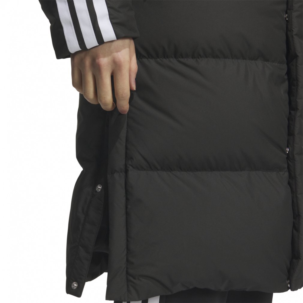 スリーストライプス レギュラーフィット ロング ダウン コート｜Alpen