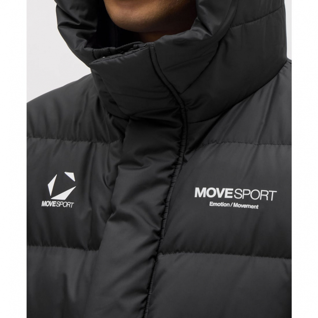 デサント メンズ ダウンコート ロングダウンコート ST5FDJ00M BK00