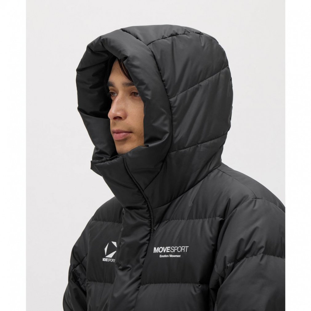 デサント メンズ ダウンコート ロングダウンコート ST5FDJ00M BK00