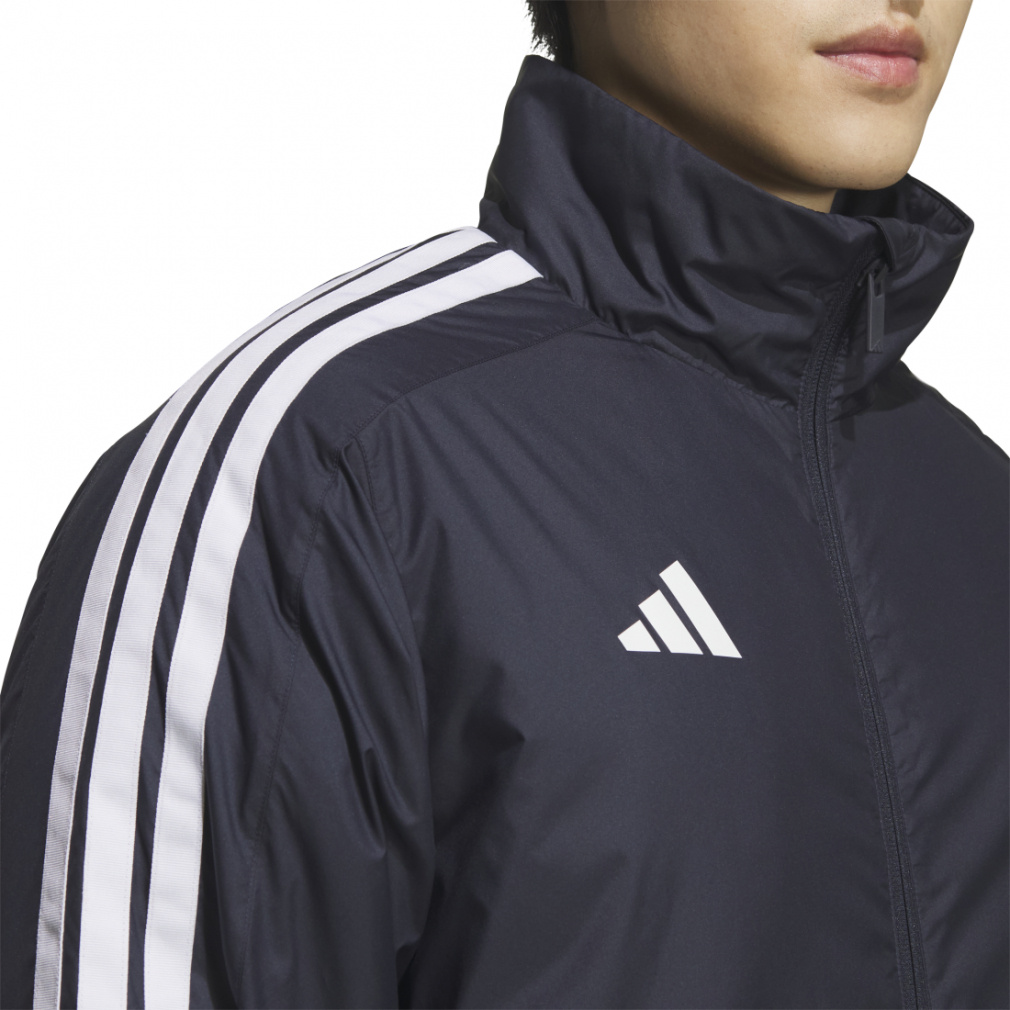 アディダス メンズ 中綿ジャケット スリーストライプスルーズフィット