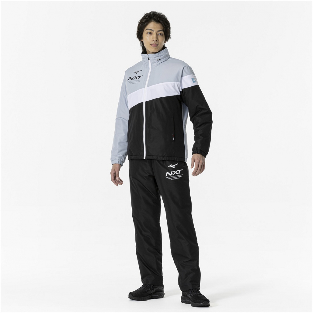 ミズノ メンズ 中綿ジャケット N-XT 中綿ブレスサーモ ウォーマー