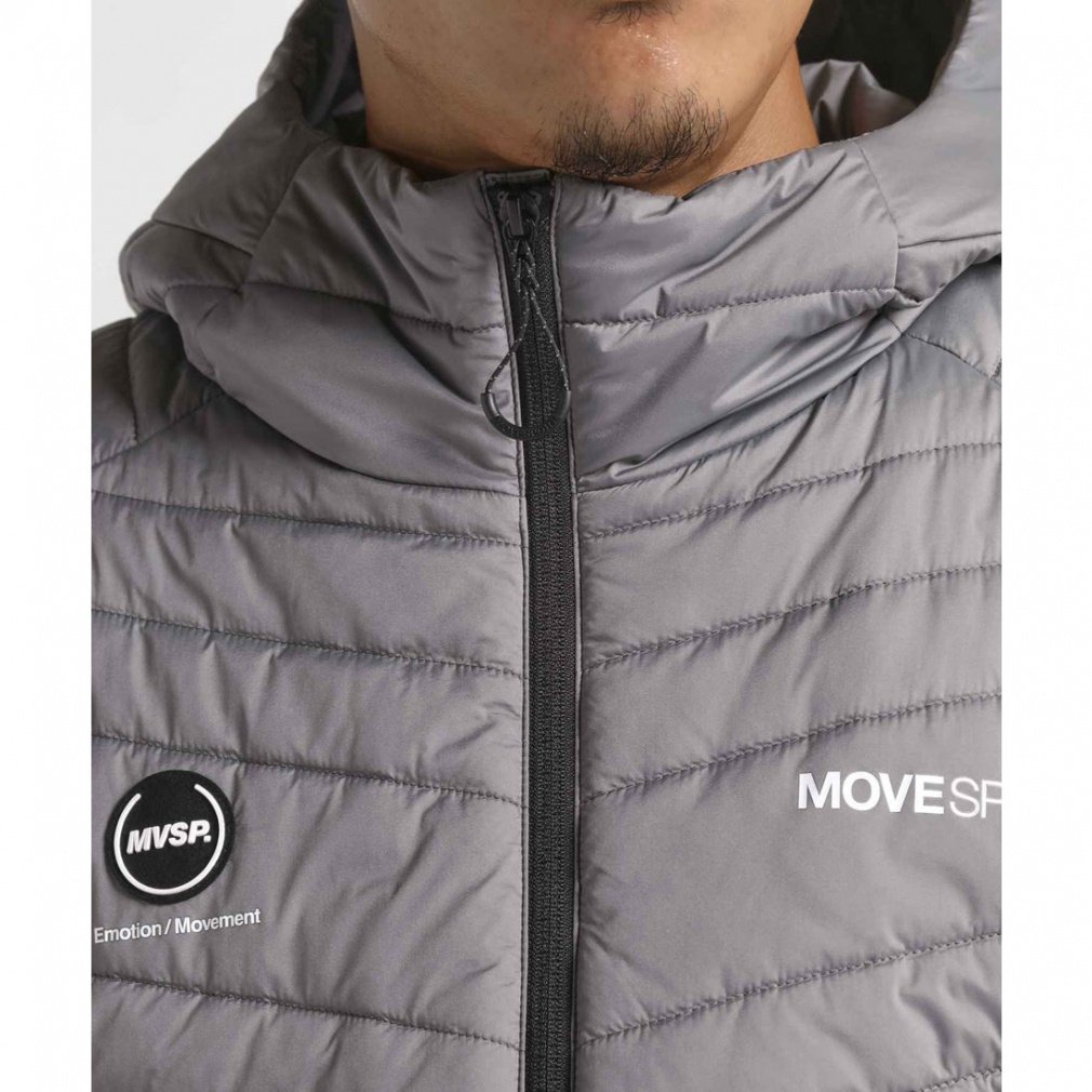 デサント メンズ 中綿ジャケット AERO CAPSULE ハイブリッドフーディー