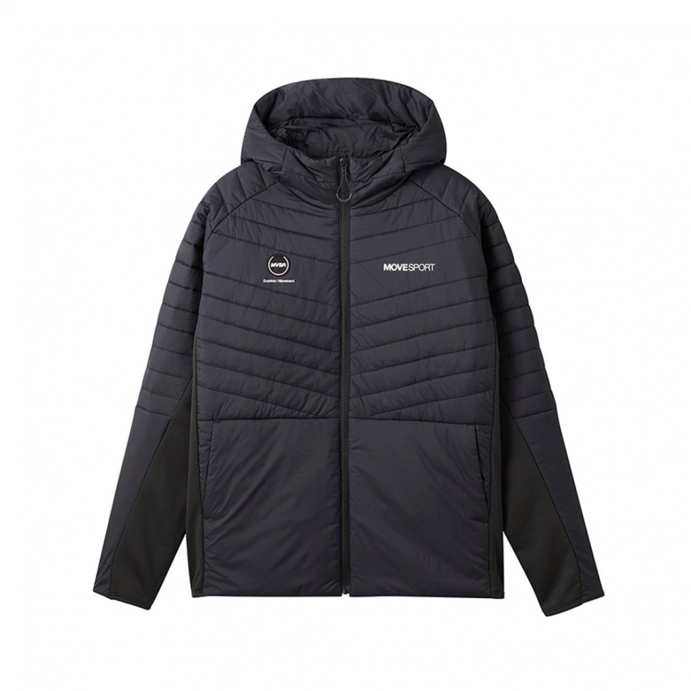 デサント メンズ 中綿ジャケット AERO CAPSULE ハイブリッドフーディー