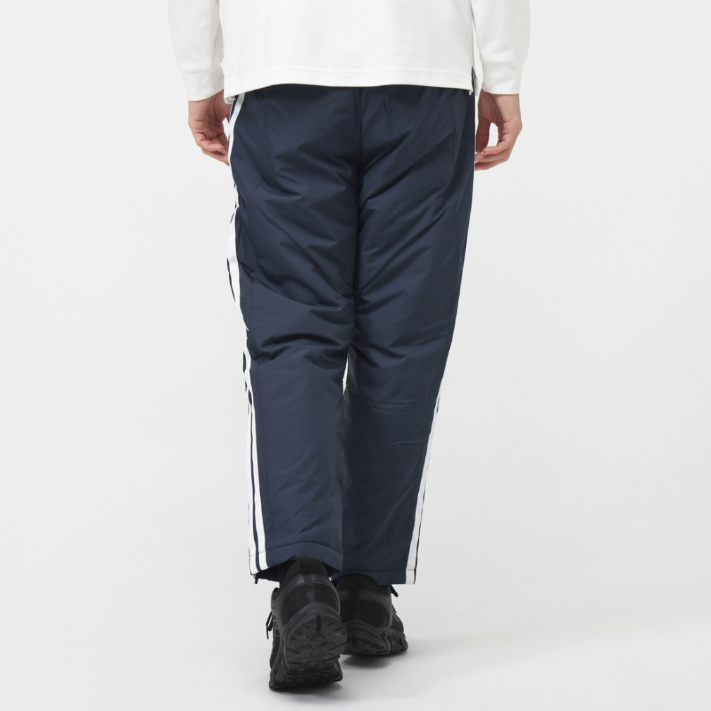 だいやん出品 アディダス メンズ 中綿パンツ スリーストライプスルーズフィット中