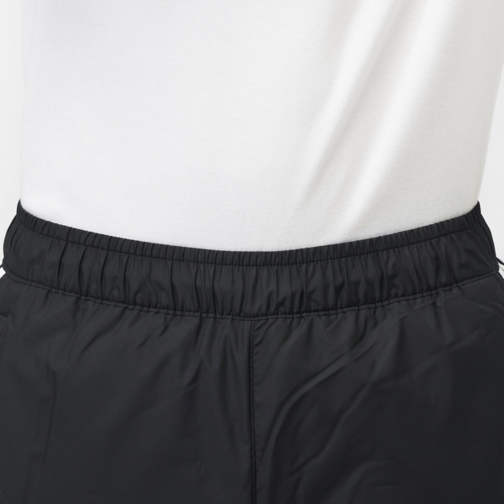 幕男　黒 アディダス メンズ 中綿パンツ スリーストライプスルーズフィット中