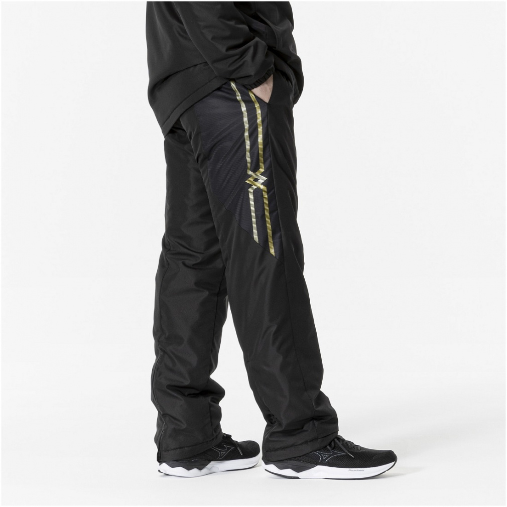 ミズノ メンズ 中綿パンツ MC-LINE ブレスサーモ 中綿ウォーマーパンツ