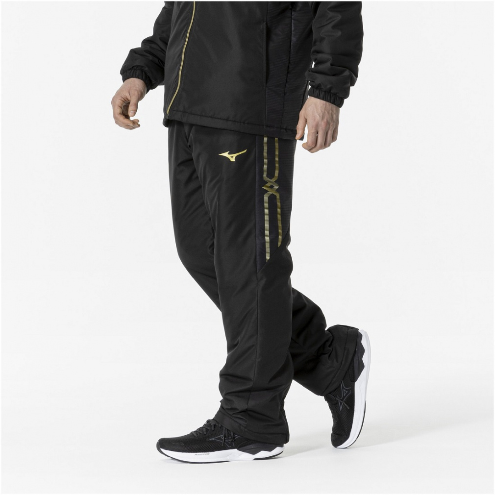 ミズノ メンズ 中綿パンツ MC-LINE ブレスサーモ 中綿ウォーマーパンツ