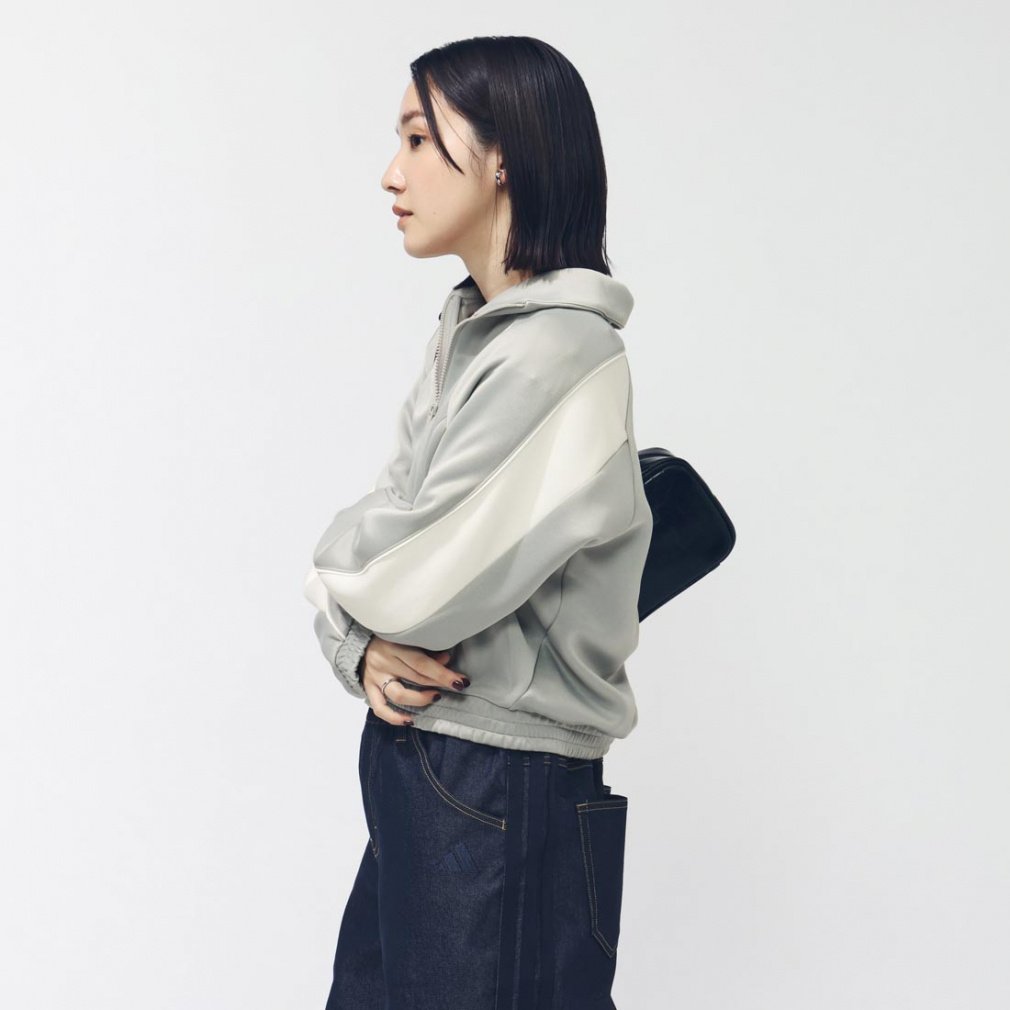 アディダス レディース 長袖 ジャージ ジャケット スタジアム トラック