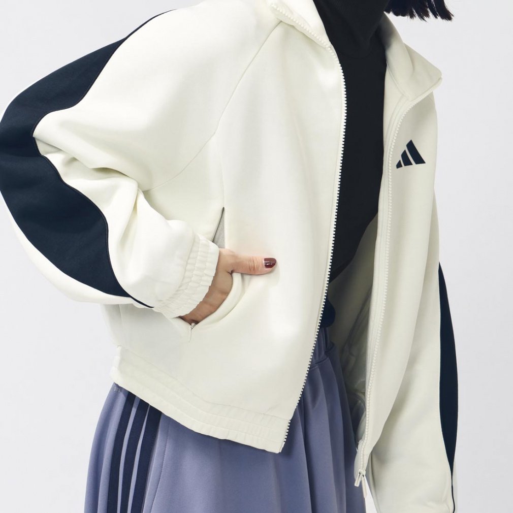 アディダス レディース 長袖 ジャージ ジャケット スタジアム トラック