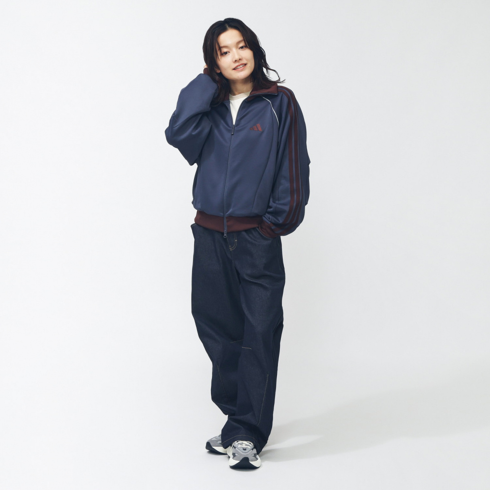 アディダス レディース 長袖 ジャージ ジャケット STSV トラックトップ