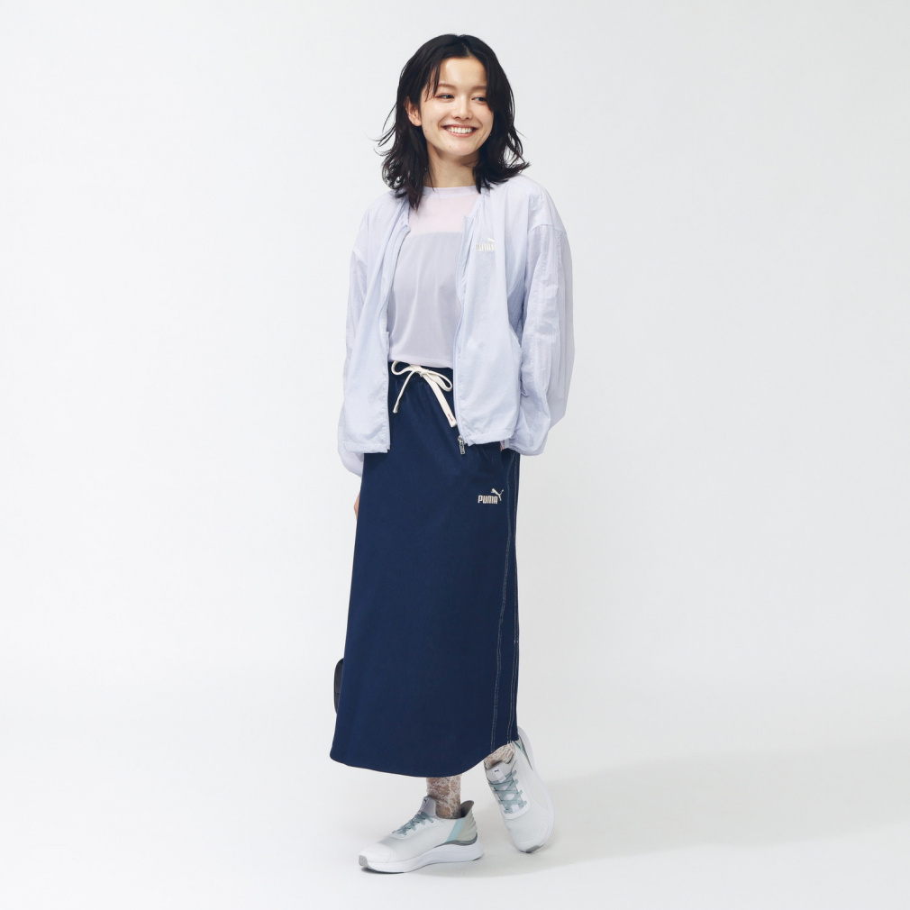 プーマ レディース ジャージ パンツ CORE HERITAGE デニムライク