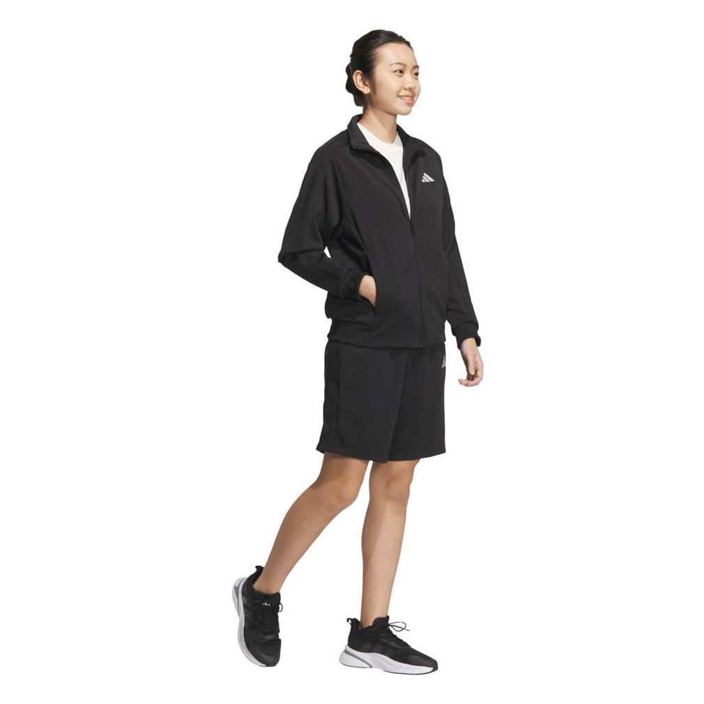 アディダス レディース ジャージ ハーフパンツ スリーストライプス