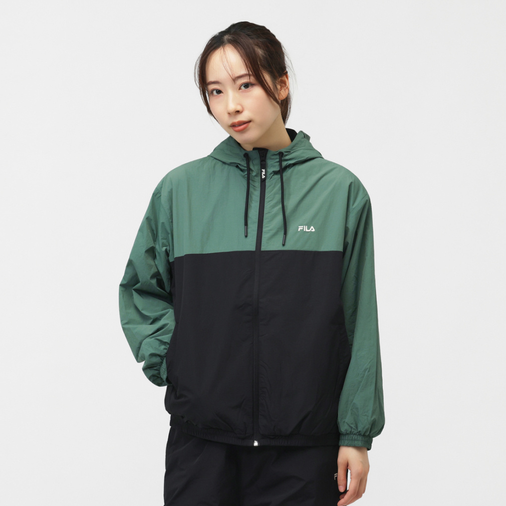 フィラ レディース ウインドジャケット 裏トリコット起毛ウィンド