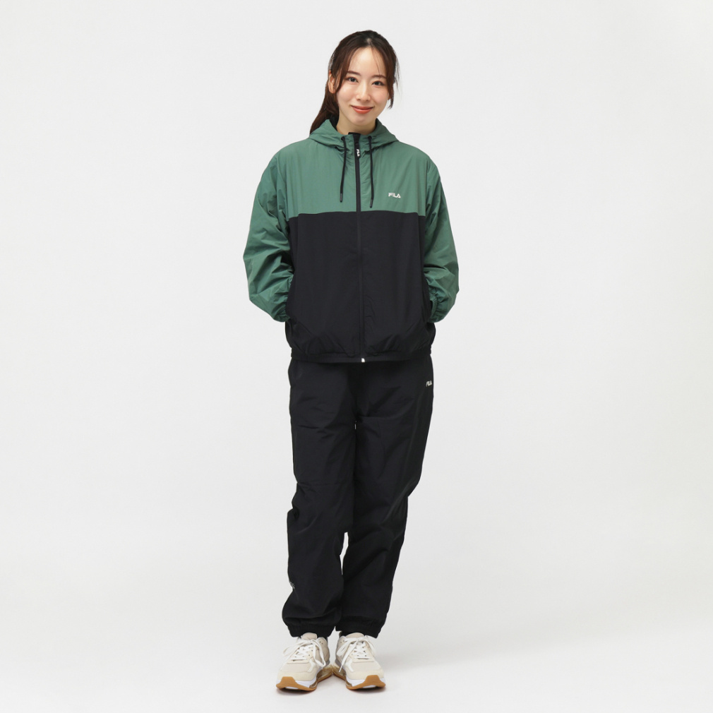 フィラ レディース ウインドジャケット 裏トリコット起毛ウィンド