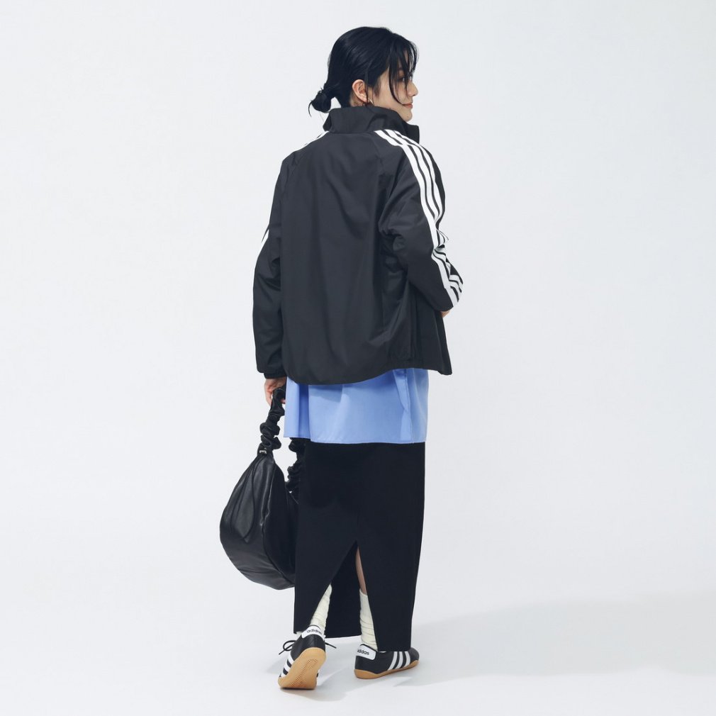 アディダス レディース ウインドジャケット スリーストライプス ルーズ