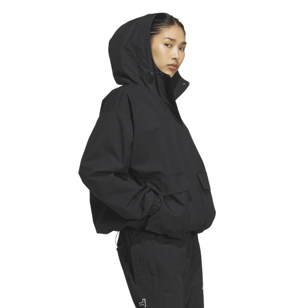 アディダス スキーウェア マウンテンパーカー M 黒 adidas 激レア アディダス レディース ウインドジャケット W MH マウンテンパーカー