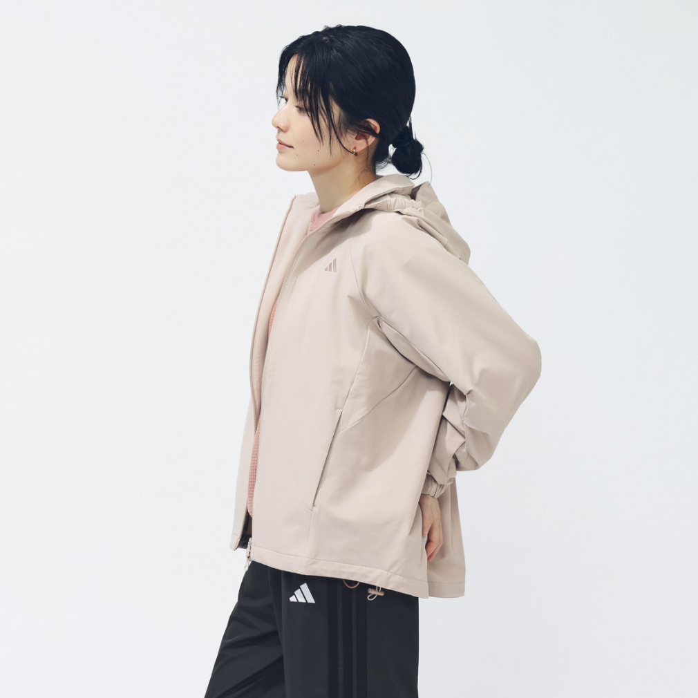アディダス レディース ウインドジャケット Luxflow ルーズフィット