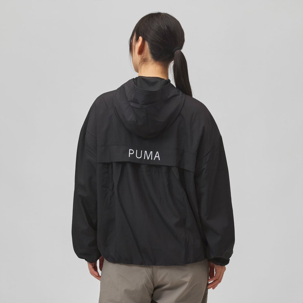 プーマ レディース ウインドジャケット TAD WOVEN MESH LINING JKT