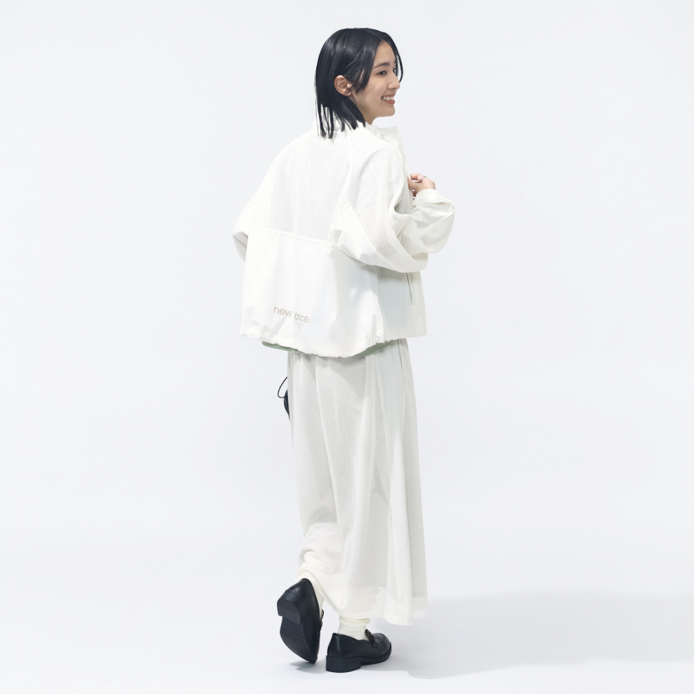 ニューバランス THE CITY レディース ウインドジャケット メッシュ