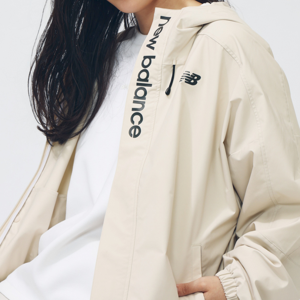 ニューバランス THE CITY レディース ウインドジャケット フーデッド