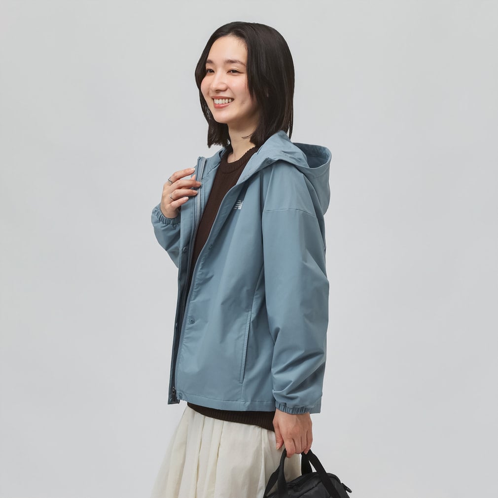 ニューバランス THE CITY レディース ウインドジャケット フーデット