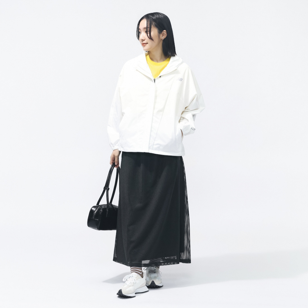 ニューバランス THE CITY レディース ウインドパンツ メッシュスカート