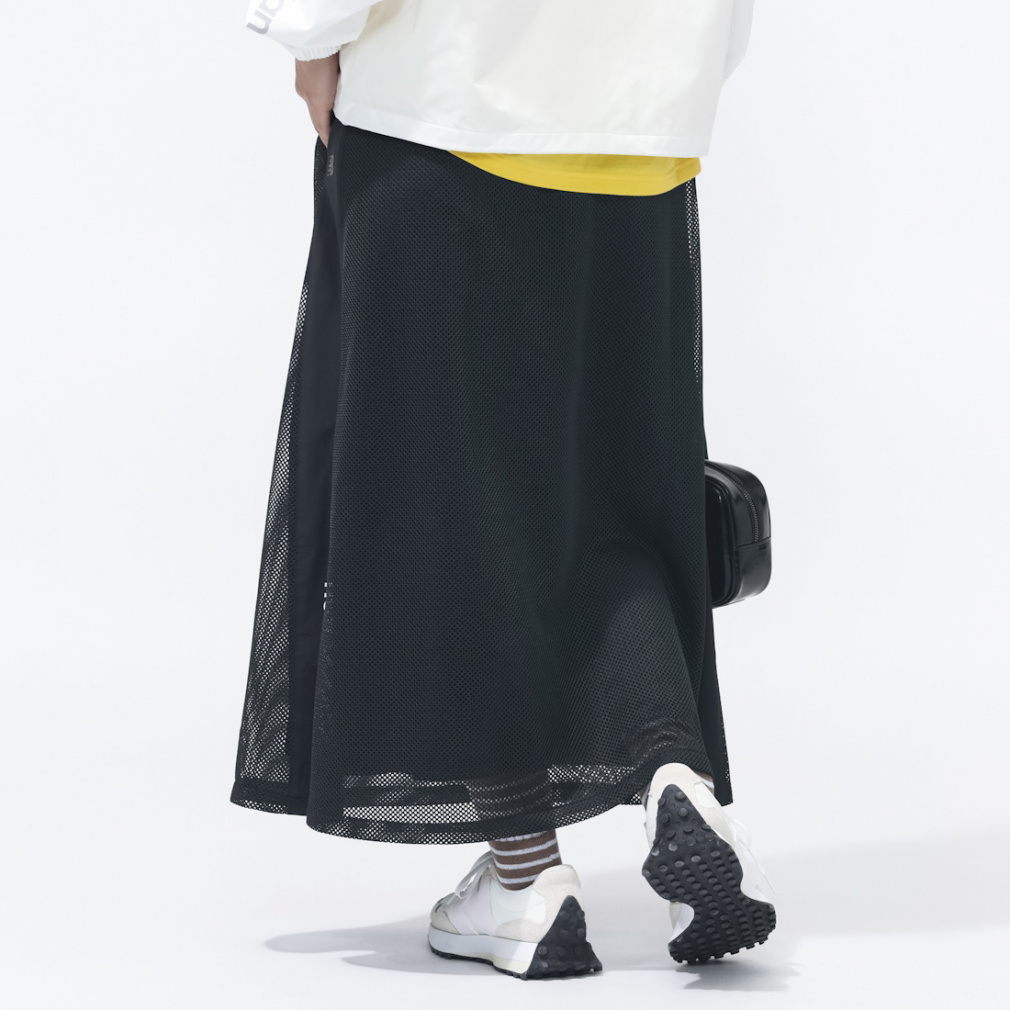ニューバランス THE CITY レディース ウインドパンツ メッシュスカート
