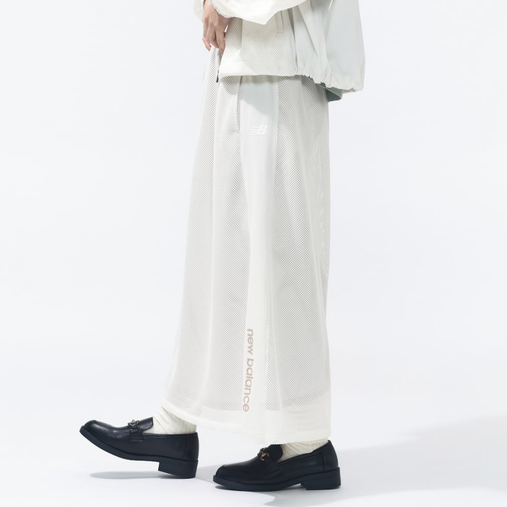 ニューバランス THE CITY レディース ウインドパンツ メッシュスカート