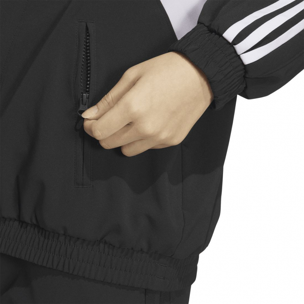 アディダス レディース クロスジャケット カラーブロック スリー