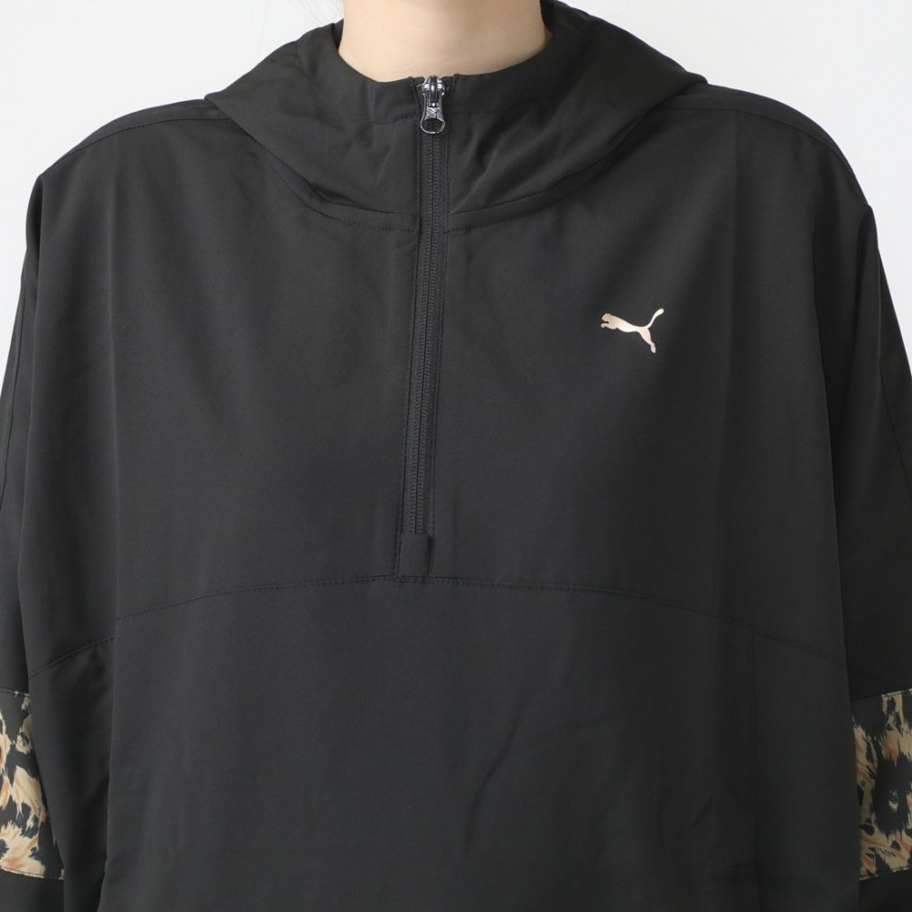 プーマ レディース クロスジャケット ONE LINE HALF ZIP HOODY 525631