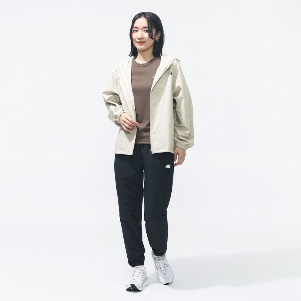 ニューバランス THE CITY レディース クロスジャケット フーデット