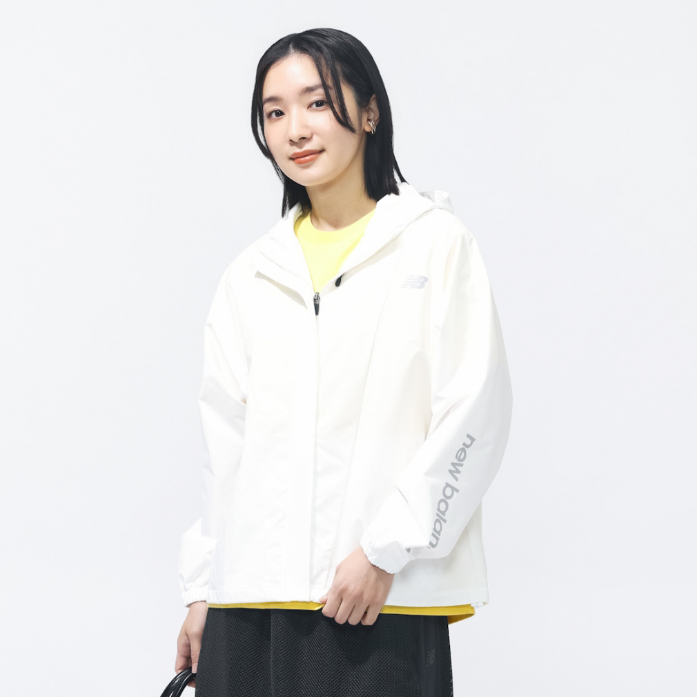 ニューバランス THE CITY レディース クロスジャケット フーデット