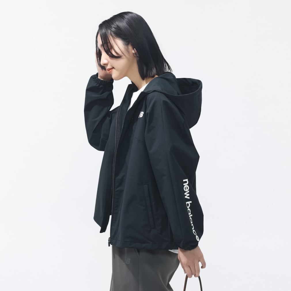 ニューバランス THE CITY レディース クロスジャケット フーデット