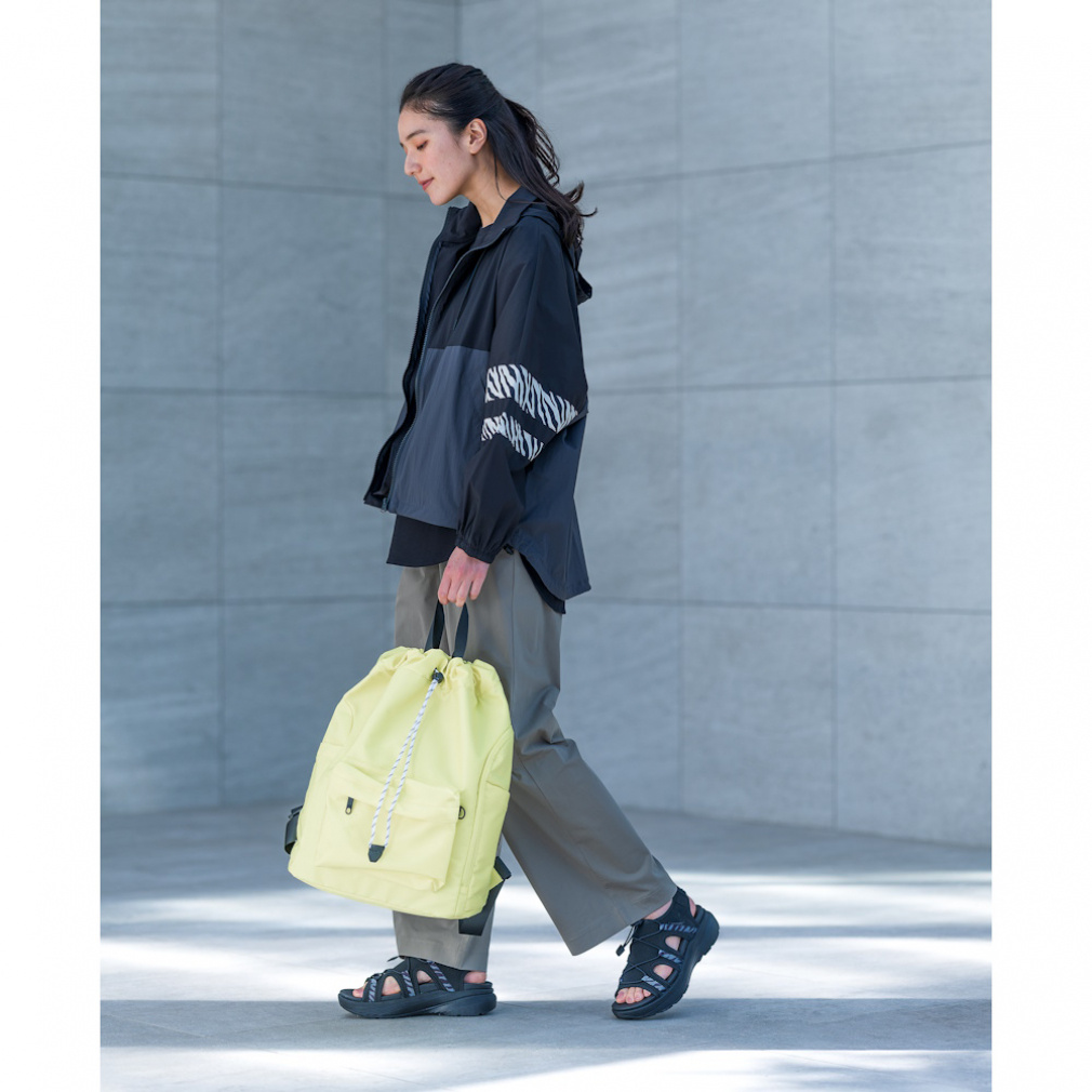 ティゴラ レディース クロスジャケット ナイロンフードジャケット TR