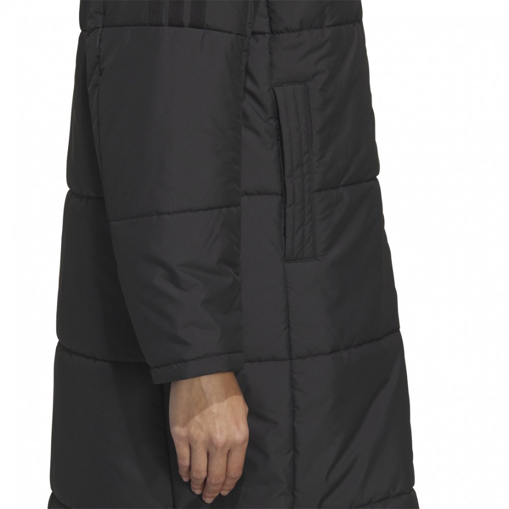 【T…プロフ必読さま専用】【未使用】adidas×palace ガウンコート adidas（アディダス） ベンチコート レディース PADロングコート