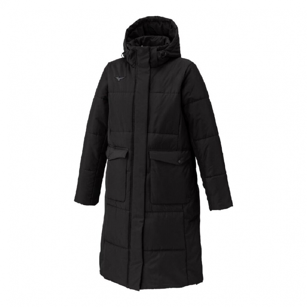 ミズノ レディース ベンチコート テックフィルブレスサーモロング