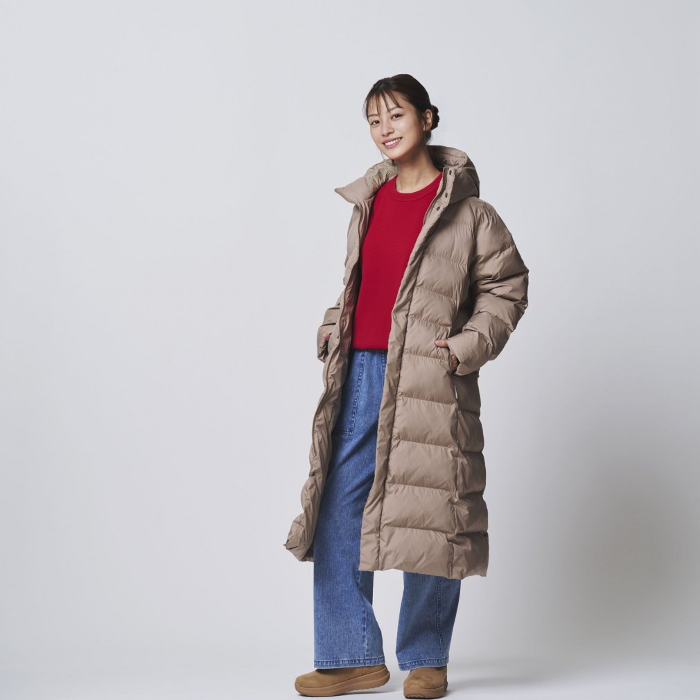 ティゴラ レディース ベンチコート アルミ蓄熱パデットロングコート