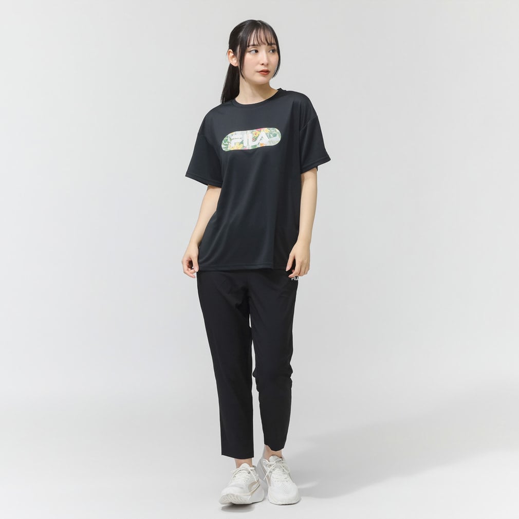 フィラ レディース 半袖 機能 Tシャツ レディースショートスリーブ
