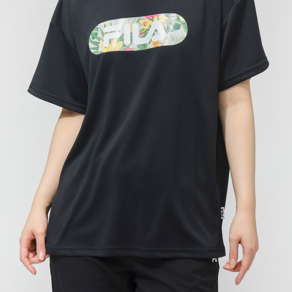 フィラ レディース 半袖 機能 Tシャツ レディースショートスリーブ