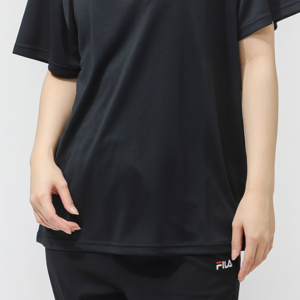 フィラ レディース 半袖 機能 Tシャツ レディースショートスリーブ