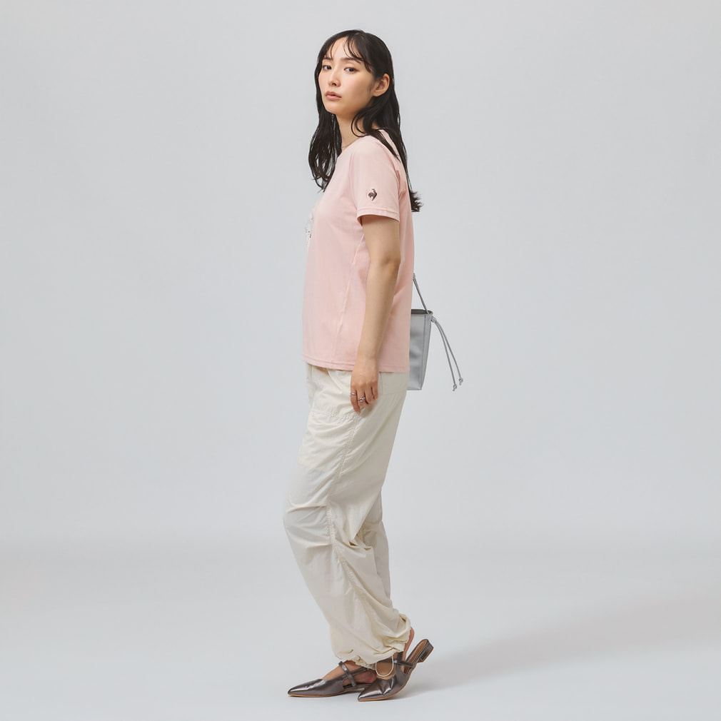 ルコック レディース 半袖 機能 Tシャツ ポールアンドジョーコラボ