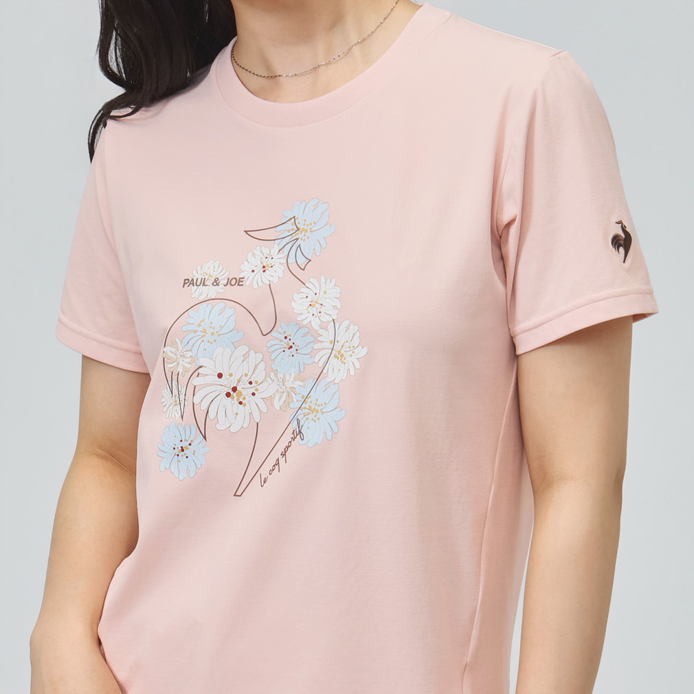 ルコック レディース 半袖 機能 Tシャツ ポールアンドジョーコラボ