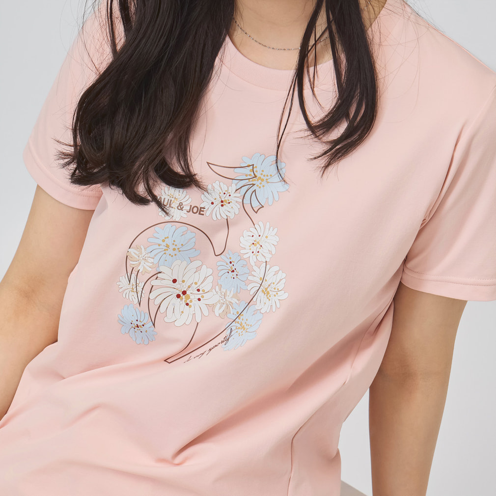 ルコック レディース 半袖 機能 Tシャツ ポールアンドジョーコラボ