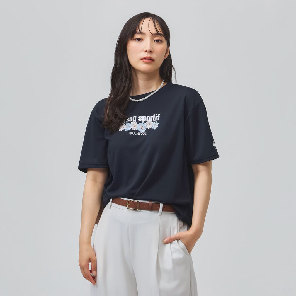 ルコック レディース 半袖 機能 Tシャツ ポールアンドジョーコラボ