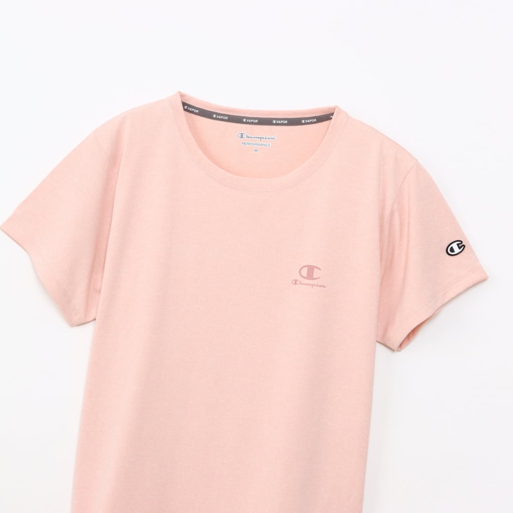 チャンピオン レディース 半袖 機能 Tシャツ SHORT SLEEVE T-SHIRT CW