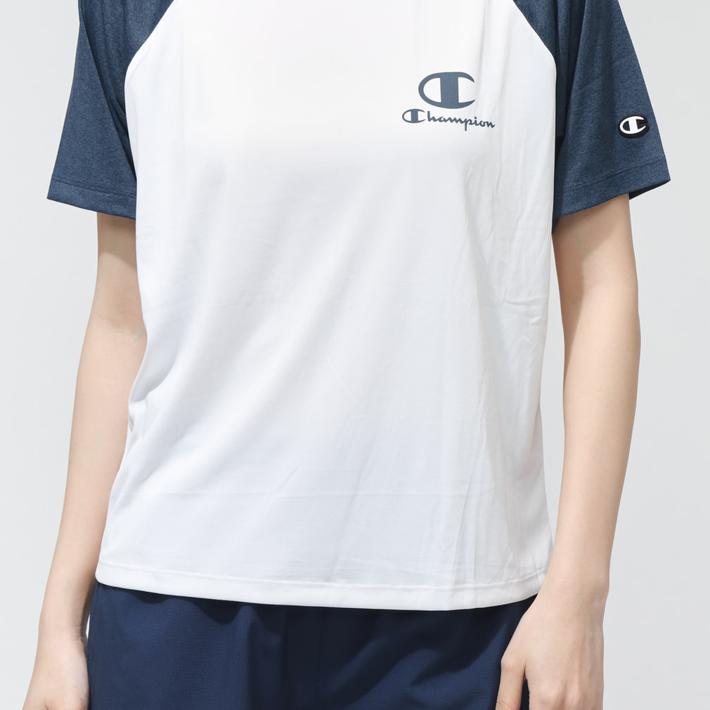 チャンピオン レディース 半袖 機能 Tシャツ SHORT SLEEVE T-SHIRT CW