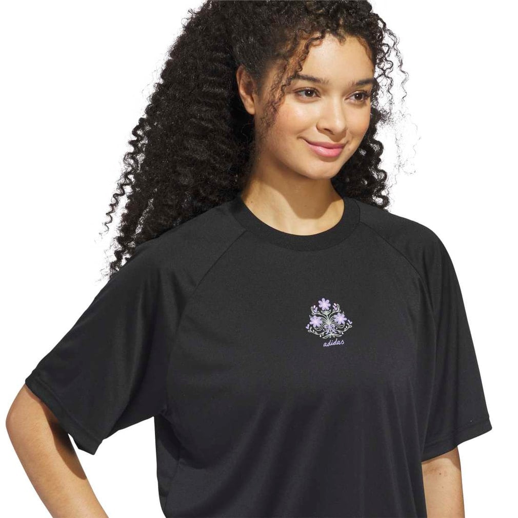 アディダス レディース 半袖 機能 Tシャツ SPORTYCHIC FLOWERS