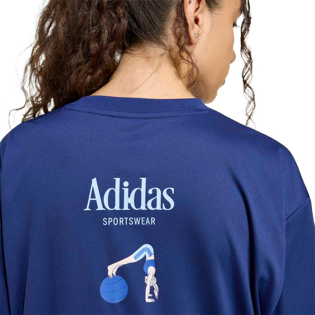 アディダス レディース 半袖 機能 Tシャツ ソフト スポーツ