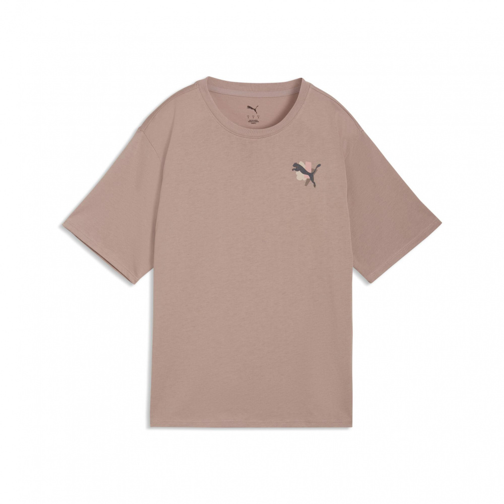 プーマ レディース 半袖 機能 Tシャツ W PUMA CAT GRAPHIC Tシャツ